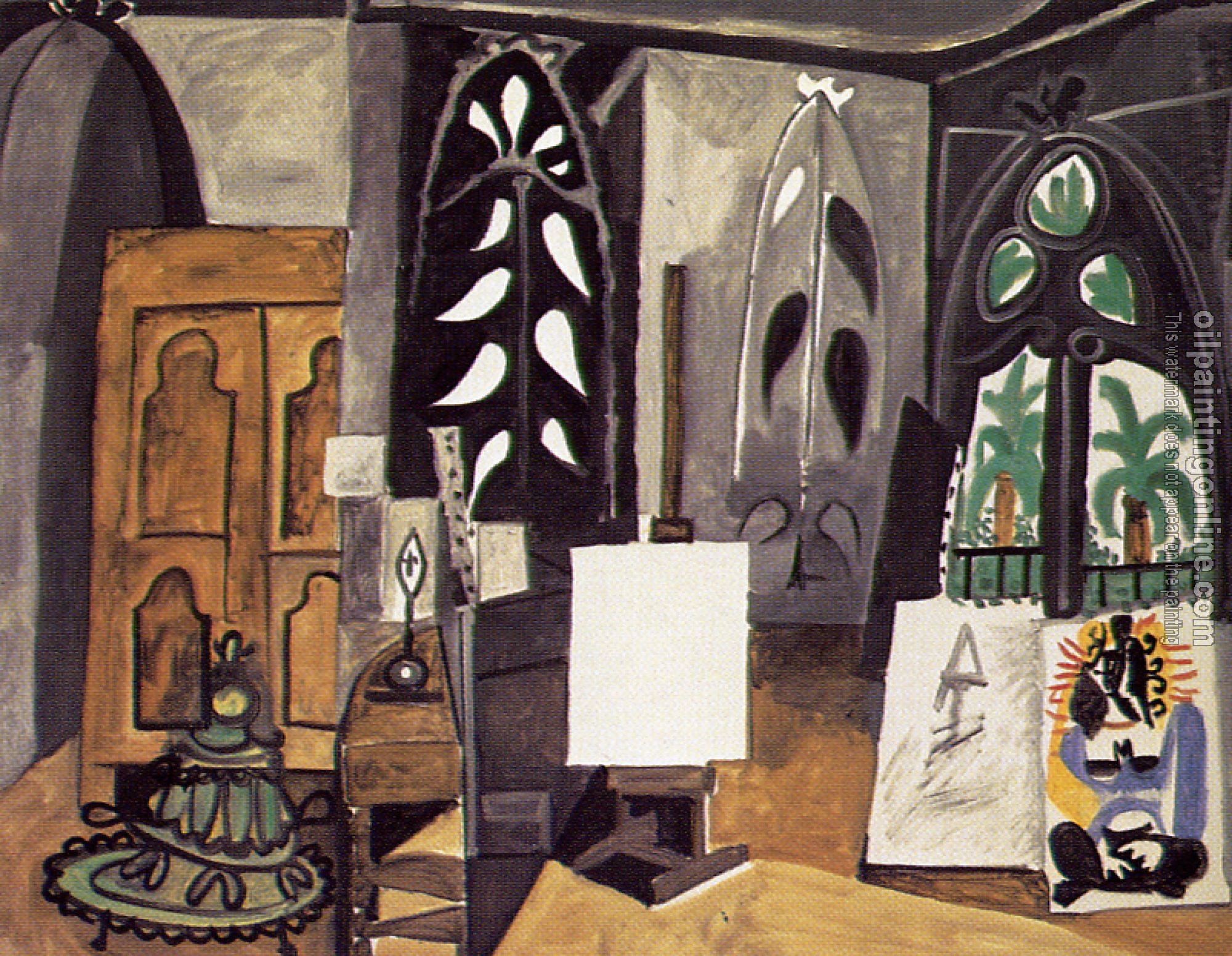 Picasso, Pablo - the studio at la californie cannes